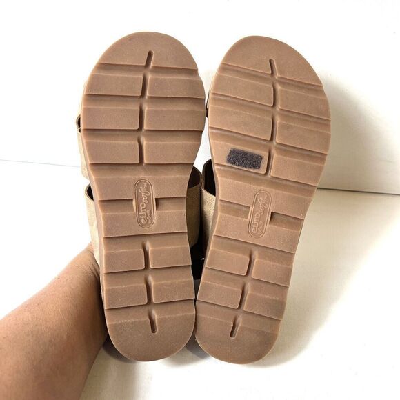 Sofft Eurosoft Faux Leather Cross Straps Womens 10 M Sandals Sling Back Open Toe - Picture 11 of 11